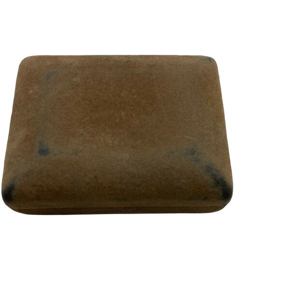 Cufflinks And Tie Tack Set Vintage Dante Men's Gold Tone Tiger’s Eye Bullet Back - Picture 6 of 16